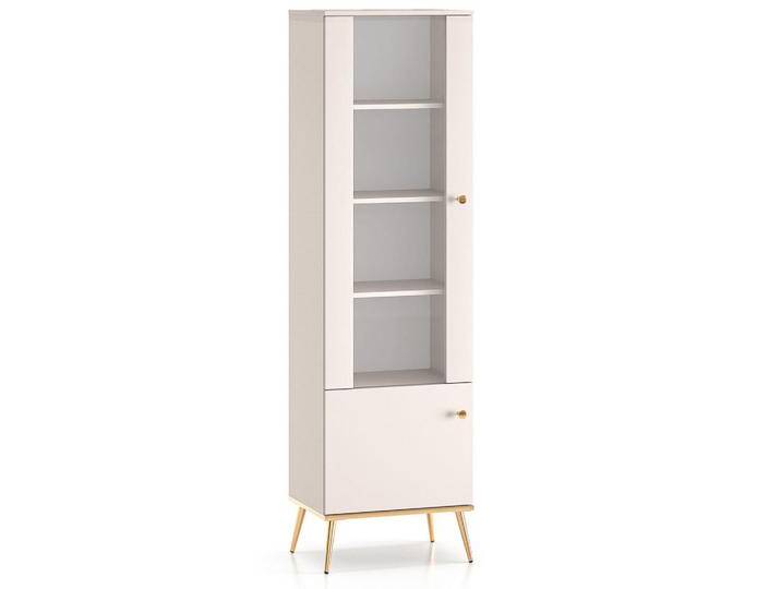 KONSIMO® GLASVITRINE, Creme, Glas, 55x190x40 cm, Wohnzimmer, Wohnwände, Vitrinenschränke von XXXLutz Marktplatz