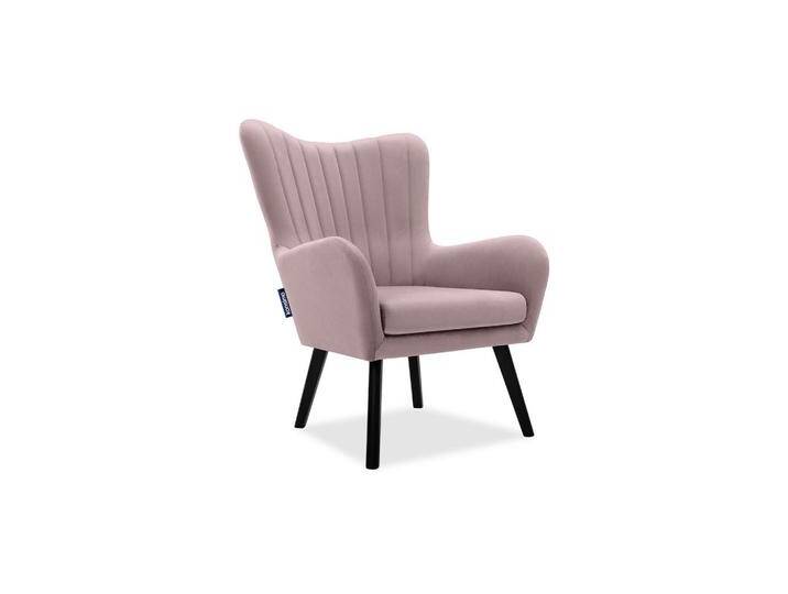 KONSIMO® OHRENSESSEL, Pink, Holz, 76x100x78 cm, Hergestellt in Europa, Wohnzimmer, Sessel, Polstersessel von XXXLutz Marktplatz