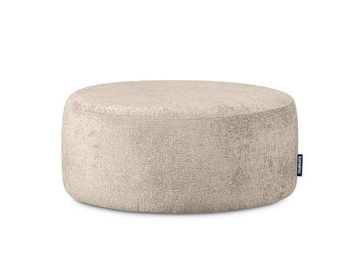 KONSIMO® SITZHOCKER, Grau, Dunkelgrau, Rund, 80x36x80 cm, Hergestellt in Europa, Wohnzimmer, Hocker, Poufs von XXXLutz Marktplatz