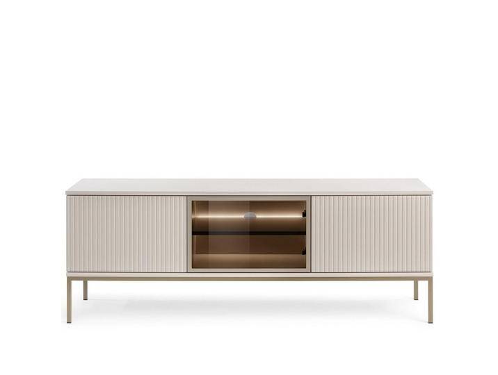 KONSIMO® TV-LOWBOARD, Creme, 154x56x39 cm, Wohnzimmer, Wohnwände, Lowboards, Lowboards stehend von XXXLutz Marktplatz