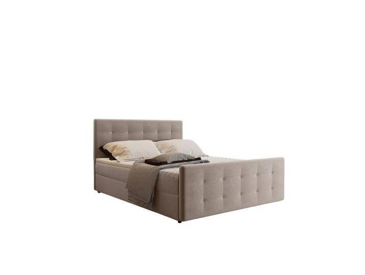 Kaiser Möbel BOXBETT, Beige, H3, Höhe ca. 20 cm, 160x200 cm, OEKO-TEX® STANDARD 100, Schlafzimmer, Betten, Boxspringbetten von XXXLutz Marktplatz