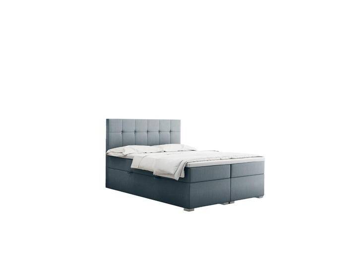 Kaiser Möbel BOXBETT, Hellgrau, 2 Schubladen, H2, Höhe ca. 20 cm, einzeln stellbar,Rechteckig, Rollen, 180x200 cm, REACH, Schlafzimmer, Betten, Boxspringbetten von XXXLutz Marktplatz