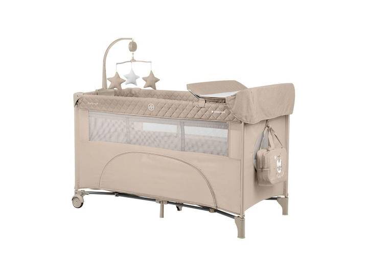 Kikka boo REISEBETT, Beige, Kunststoff, 60x120 cm, Babymöbel, Babybetten, Reisebetten von XXXLutz Marktplatz