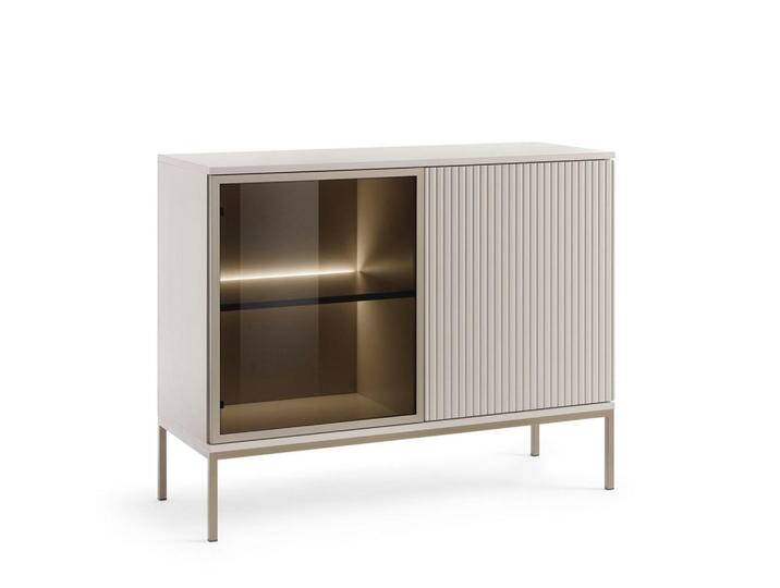 Komodee SIDEBOARD, Kaschmir, Glas, 2 Fächer, 104x83x39 cm, Wohnzimmer, Kommoden & Sideboards, Sideboards Komodee SIDEBOARD, Kaschmir, Glas, 2 Fächer, 104x83x39 cm, Wohnzimmer, Kommoden & Sideboards, Sideboards von XXXLutz Marktplatz