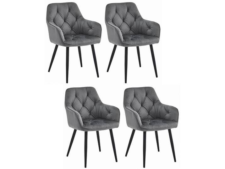 Komodee STUHL, Anthrazit, 56x84x62 cm, Esszimmer, Stühle, Esszimmerstühle, Vierfußstühle von XXXLutz Marktplatz