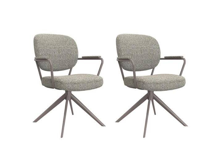 LABEL51 ESSZIMMERSTUHL, Grau, 1-Sitzer, 61x89x64 cm, Esszimmer, Stühle, Esszimmerstühle, Armlehnenstühle von XXXLutz Marktplatz