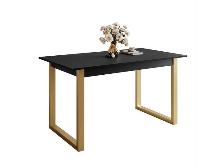 Lookway ESSTISCH, Schwarz, 8-Sitzer, Rechteckig,Rechteckig, 80x77x140 cm, Hergestellt in Europa, Esszimmer, Tische, Esstische von XXXLutz Marktplatz