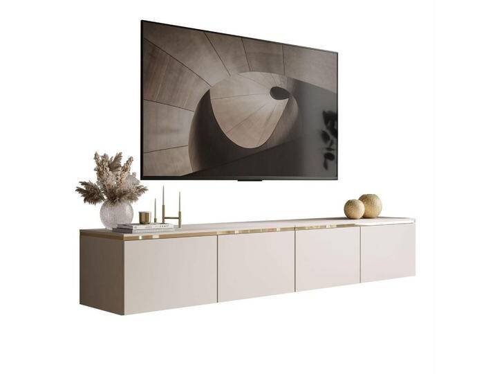 Lookway HÄNGESCHRANK, Kaschmir, 200x35x40 cm, Wohnzimmer, Wohnwände, Lowboards, Lowboards stehend von XXXLutz Marktplatz