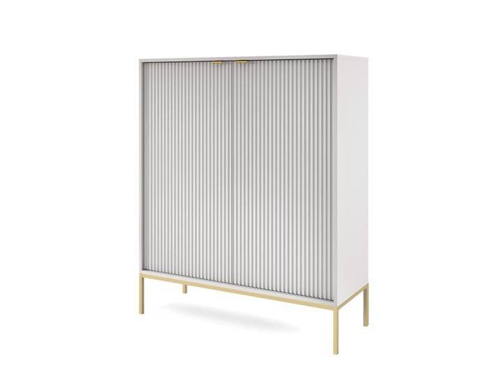 MASSENO HIGHBOARD, Grau, Gold, 104x125x39 cm, Wohnzimmer, Kommoden & Sideboards, Highboards MASSENO HIGHBOARD, Grau, Gold, 104x125x39 cm, Wohnzimmer, Kommoden & Sideboards, Highboards von XXXLutz Marktplatz