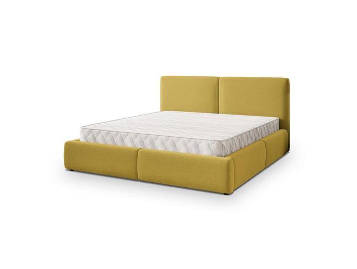 MASSENO POLSTERBETT, Gelb, Holz, 140x200 cm, Schlafzimmer, Betten, Polsterbetten von XXXLutz Marktplatz