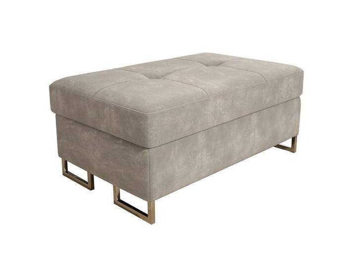 MASSENO POLSTERHOCKER, Creme, 100x41x60 cm, Wohnzimmer, Hocker, Poufs von XXXLutz Marktplatz