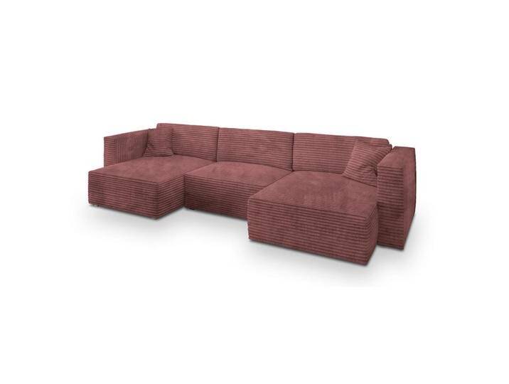 MASSENO WOHNLANDSCHAFT, Rosa, Holz, 5-Sitzer, U-Form, 347x90x148 cm, Wohnzimmer, Sofas & Couches, Wohnlandschaften, Wohnlandschaften in U-Form MASSENO WOHNLANDSCHAFT, Rosa, Holz, 5-Sitzer, U-Form, 347x90x148 cm, Wohnzimmer, Sofas & Couches, Wohnlandschaften, Wohnlandschaften in U-Form von XXXLutz Marktplatz