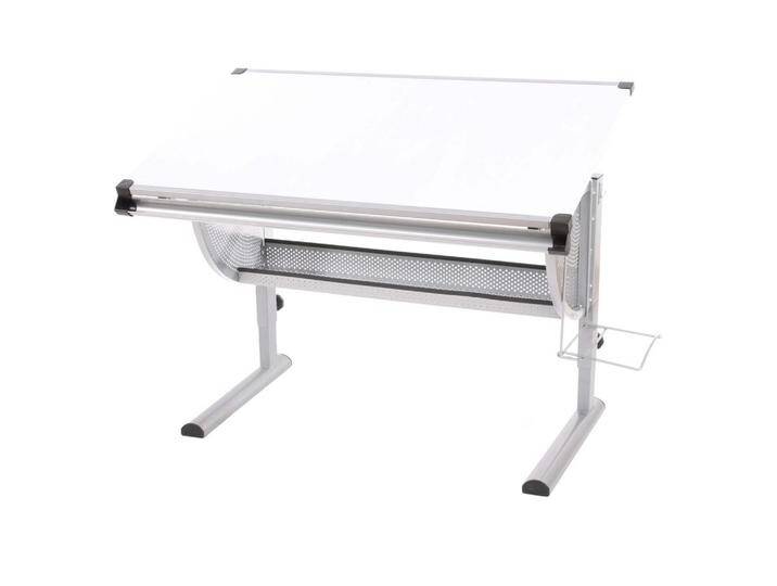 MCW SCHÜLERSCHREIBTISCH, Weiß, Hellgrau, Holz, 118x92x68 cm, Arbeitszimmer, Schreibtische, Jugend- & Kinderschreibtische von XXXLutz Marktplatz