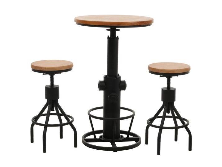 MCW SET, Kiefer, Holz, 61x123x61 cm, Esszimmer, Barmöbel, Barhocker von XXXLutz Marktplatz