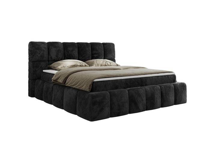 MKS BOXBETT, Dunkelgrau, 2-Sitzer, H4, 7-Zonen, Rechteckig, 180x200 cm, OEKO-TEX®, Schlafzimmer, Betten, Boxspringbetten von XXXLutz Marktplatz