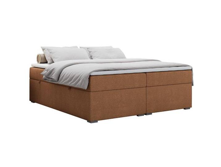 MKS BOXBETT, Orange, 2-Sitzer, H4, Rechteckig, 200x200 cm, Schlafzimmer, Betten, Boxspringbetten von XXXLutz Marktplatz