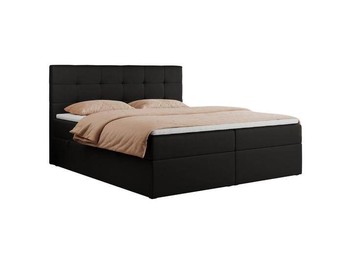 MKS BOXBETT, Schwarz, 1-Sitzer, H4, Rechteckig, 160x200 cm, Schlafzimmer, Betten, Boxspringbetten von XXXLutz Marktplatz