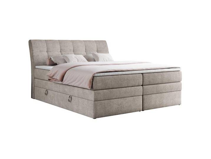 MKS BOXSPRINGBETT, Beige, 2-Sitzer, H3, Rechteckig, 120x200 cm, Schlafzimmer, Betten, Boxspringbetten von XXXLutz Marktplatz