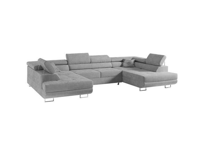 MKS WOHNLANDSCHAFT, Hellgrau, 6-Sitzer, U-Form, 340x55x205 cm, Wohnzimmer, Sofas & Couches, Wohnlandschaften, Wohnlandschaften in U-Form MKS WOHNLANDSCHAFT, Hellgrau, 6-Sitzer, U-Form, 340x55x205 cm, Wohnzimmer, Sofas & Couches, Wohnlandschaften, Wohnlandschaften in U-Form von XXXLutz Marktplatz