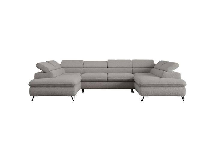 MKS WOHNLANDSCHAFT, Hellgrau, 6-Sitzer, U-Form, 346x76x208 cm, Wohnzimmer, Sofas & Couches, Wohnlandschaften, Wohnlandschaften in U-Form MKS WOHNLANDSCHAFT, Hellgrau, 6-Sitzer, U-Form, 346x76x208 cm, Wohnzimmer, Sofas & Couches, Wohnlandschaften, Wohnlandschaften in U-Form von XXXLutz Marktplatz