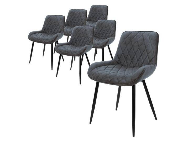 ML-DESIGN ESSZIMMERSTUHL, Anthrazit, Metall, 6-Sitzer, 54x81x60 cm, Esszimmer, Stühle, Esszimmerstühle, Vierfußstühle von XXXLutz Marktplatz