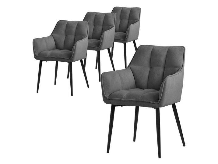ML-DESIGN ESSZIMMERSTUHL, Dunkelgrau, 4-Sitzer, 63x90x57 cm, Esszimmer, Stühle, Esszimmerstühle, Armlehnenstühle von XXXLutz Marktplatz