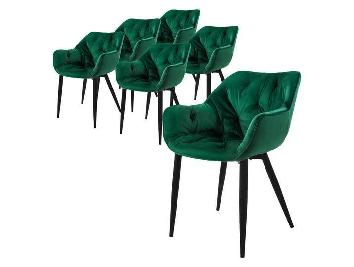 ML-DESIGN ESSZIMMERSTUHL, Dunkelgrün, Metall, 6-Sitzer, 67x83x59 cm, Esszimmer, Stühle, Esszimmerstühle, Armlehnenstühle von XXXLutz Marktplatz