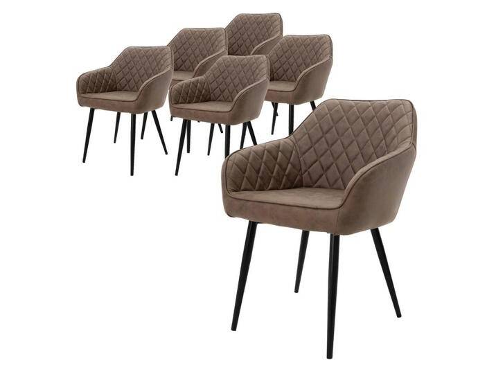 ML-DESIGN STUHL, Braun, Metall, 6-Sitzer, 63x80x60 cm, Esszimmer, Stühle, Esszimmerstühle, Armlehnenstühle ML-DESIGN STUHL, Braun, Metall, 6-Sitzer, 63x80x60 cm, Esszimmer, Stühle, Esszimmerstühle, Armlehnenstühle von XXXLutz Marktplatz