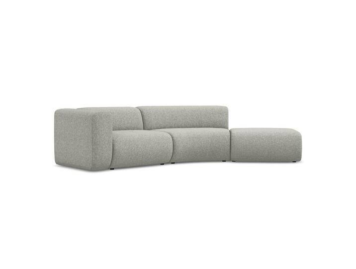 Makamii 4-SITZER-SOFA, Hellgrau, Füllung: Schaumstoff, 335x70x166 cm, Made in EU, Wohnzimmer, Sofas & Couches, Sofas von XXXLutz Marktplatz