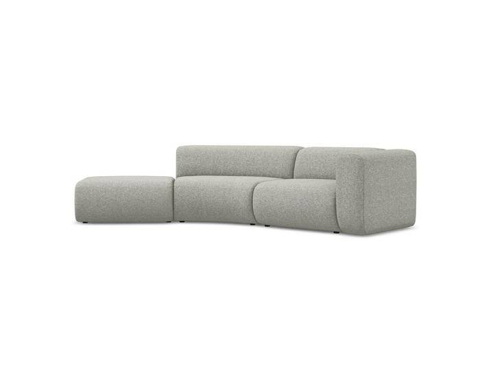 Makamii 4-SITZER-SOFA, Hellgrau, Füllung: Schaumstoff, 335x70x166 cm, Made in EU, Wohnzimmer, Sofas & Couches, Sofas von XXXLutz Marktplatz