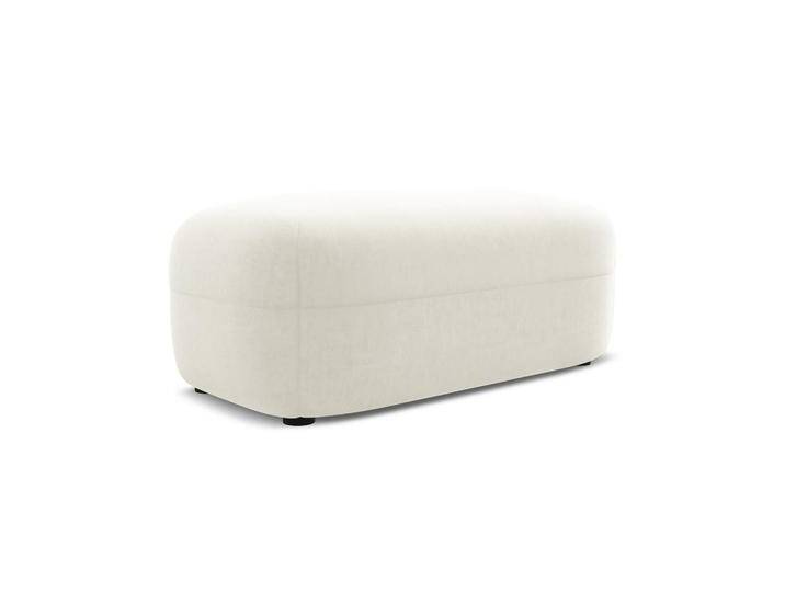 Makamii POUF, Creme, 1-Sitzer, Füllung: Schaumstoff, 92x40x48 cm, Made in EU, Wohnzimmer, Hocker, Sitzhocker von XXXLutz Marktplatz