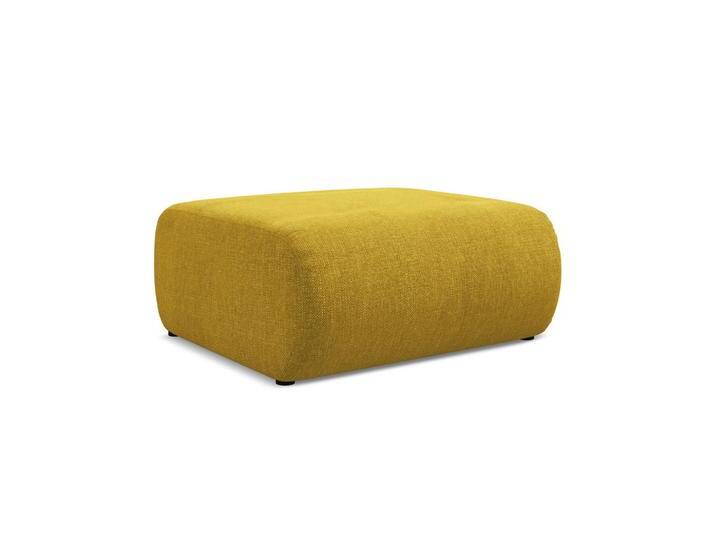 Makamii POUF, Currygelb, 1-Sitzer, Füllung: Schaumstoff, 94x40x89 cm, Made in EU, Wohnzimmer, Hocker, Sitzhocker von XXXLutz Marktplatz