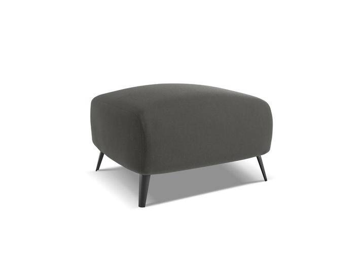 Makamii POUF, Dunkelgrau, 1-Sitzer, Füllung: Schaumstoff, 65x44x65 cm, Made in EU, Wohnzimmer, Hocker, Sitzhocker von XXXLutz Marktplatz