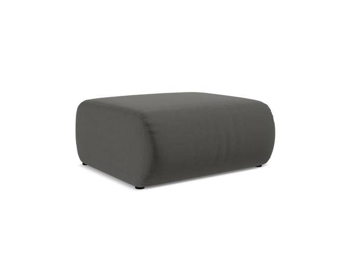 Makamii POUF, Dunkelgrau, 1-Sitzer, Füllung: Schaumstoff, 94x40x89 cm, Made in EU, Wohnzimmer, Hocker, Sitzhocker von XXXLutz Marktplatz