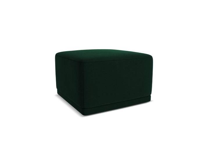Makamii POUF, Dunkelgrün, 1-Sitzer, Füllung: Schaumstoff, 65x40x65 cm, Made in EU, Wohnzimmer, Hocker, Sitzhocker von XXXLutz Marktplatz