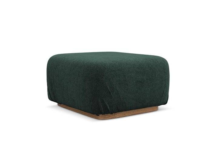 Makamii POUF, Dunkelgrün, 1-Sitzer, Füllung: Schaumstoff, 83x95x41 cm, Made in EU, Wohnzimmer, Hocker, Sitzhocker von XXXLutz Marktplatz