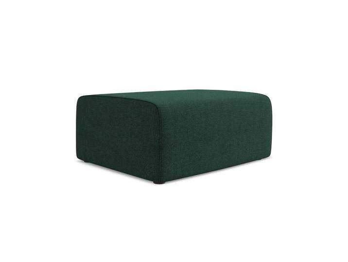 Makamii POUF, Dunkelgrün, 1-Sitzer, Füllung: Schaumstoff, 90x80x60 cm, Made in EU, Wohnzimmer, Hocker, Sitzhocker von XXXLutz Marktplatz
