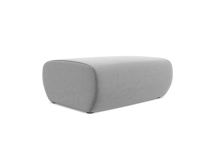 Makamii POUF, Grau, 1-Sitzer, Füllung: Schaumstoff, 102x40x62 cm, Made in EU, Wohnzimmer, Hocker, Sitzhocker von XXXLutz Marktplatz