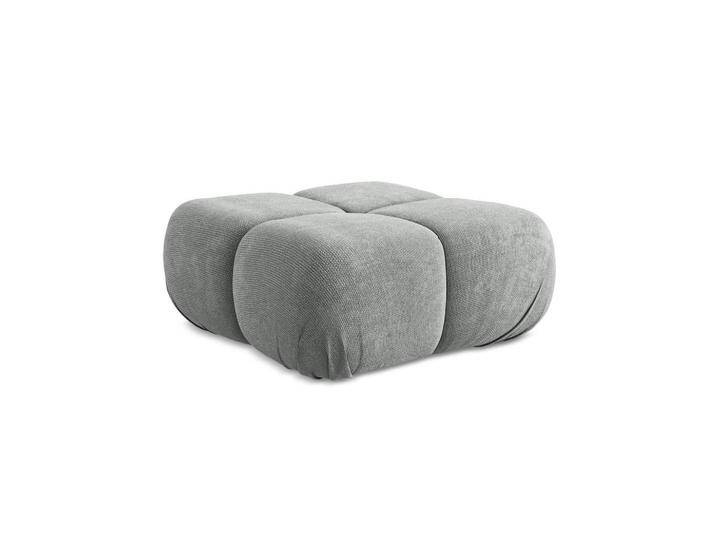 Makamii POUF, Grau, 1-Sitzer, Füllung: Schaumstoff, 95x41x95 cm, Made in EU, Wohnzimmer, Hocker, Sitzhocker von XXXLutz Marktplatz
