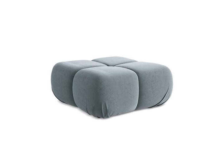 Makamii POUF, Hellblau, 1-Sitzer, Füllung: Schaumstoff, 95x41x95 cm, Made in EU, Wohnzimmer, Hocker, Sitzhocker von XXXLutz Marktplatz