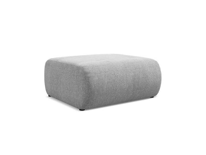 Makamii POUF, Hellgrau, 1-Sitzer, Füllung: Schaumstoff, 94x40x89 cm, Made in EU, Wohnzimmer, Hocker, Sitzhocker von XXXLutz Marktplatz