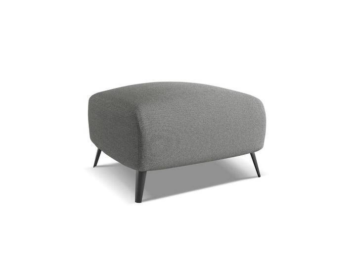 Makamii POUF, Schiefer, 1-Sitzer, Füllung: Schaumstoff, 65x44x65 cm, Made in EU, Wohnzimmer, Hocker, Sitzhocker von XXXLutz Marktplatz