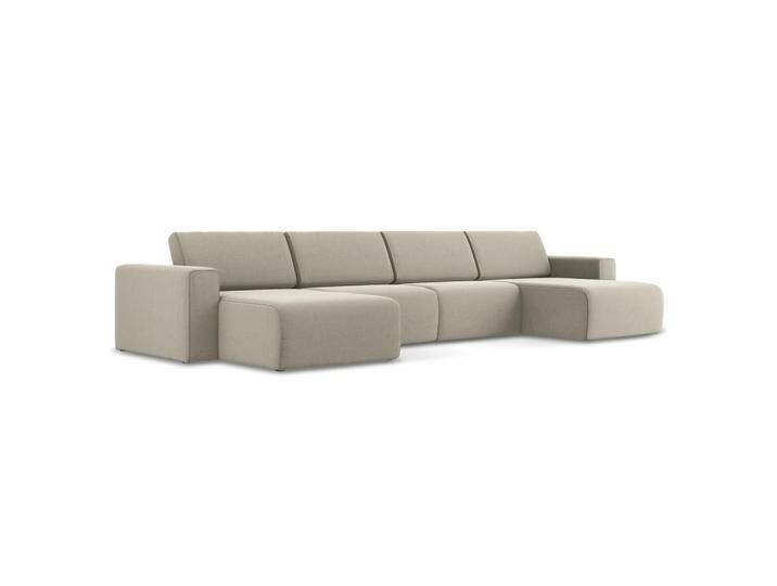 Makamii WOHNLANDSCHAFT, Perlmutt, 5-Sitzer, Füllung: Schaumstoff, U-Form, 404x80x167 cm, Made in EU, Wohnzimmer, Sofas & Couches, Wohnlandschaften, Wohnlandschaften in U-Form Makamii WOHNLANDSCHAFT, Perlmutt, 5-Sitzer, Füllung: Schaumstoff, U-Form, 404x80x167 cm, Made in EU, Wohnzimmer, Sofas & Couches, Wohnlandschaften, Wohnlandschaften in U-Form von XXXLutz Marktplatz