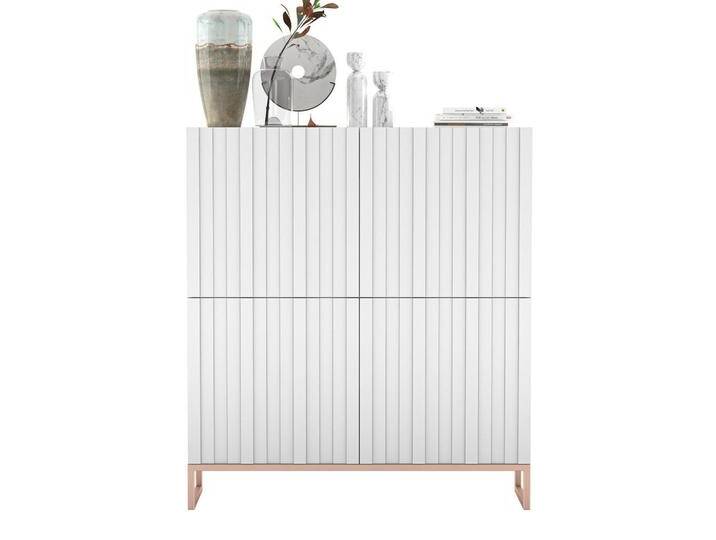 Meble Lindner KOMMODE, Weiß, 8 Fächer, Rechteckig, 112x126x36.5 cm, Wohnzimmer, Kommoden & Sideboards, Highboards von XXXLutz Marktplatz
