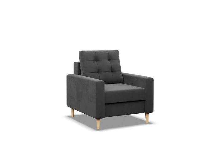 Mebligo LOUNGESESSEL, Grau, 1-Sitzer, 75x92x92 cm, Wohnzimmer, Sessel, Polstersessel von XXXLutz Marktplatz