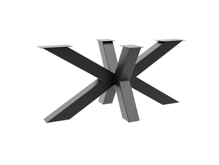 Metalo Pro TISCHBEINE, Schwarz, Metall, 80x72x160 cm, Esszimmer, Tische, Esstische, Tischsysteme von XXXLutz Marktplatz