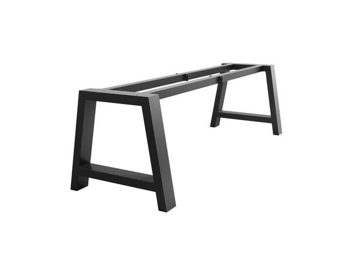 Metalo Pro TISCHBEINE, Schwarz, Metall, 80x72x220 cm, Esszimmer, Tische, Esstische, Tischsysteme von XXXLutz Marktplatz