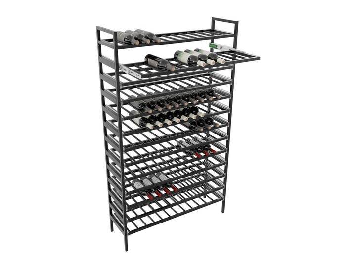 Metalo Pro WEINREGAL, Schwarz, Metall, 30x170x100 cm, Wohnzimmer, Regale, Weinregale Metalo Pro WEINREGAL, Schwarz, Metall, 30x170x100 cm, Wohnzimmer, Regale, Weinregale von XXXLutz Marktplatz