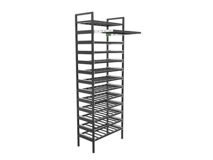 Metalo Pro WEINREGAL, Schwarz, Metall, 30x170x60 cm, Wohnzimmer, Regale, Weinregale Metalo Pro WEINREGAL, Schwarz, Metall, 30x170x60 cm, Wohnzimmer, Regale, Weinregale von XXXLutz Marktplatz