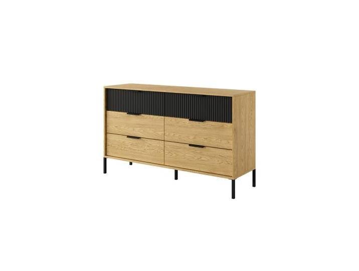 Möblo KOMMODE, Braun, 6 Schubladen, Rechteckig, 138x82x40 cm, Wohnzimmer, Kommoden & Sideboards, Kommoden von XXXLutz Marktplatz